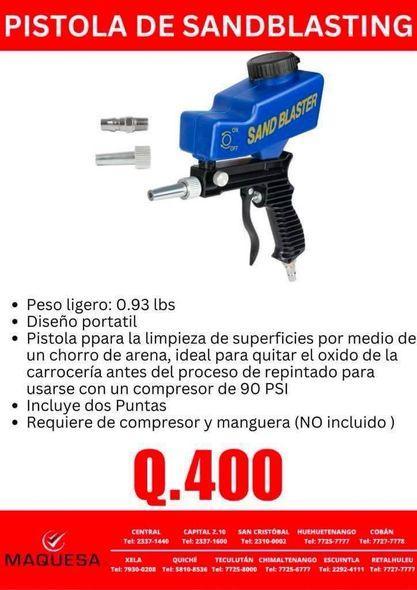 PISTOLA SAND BLASTER en Retalhuleu - Imagen 1