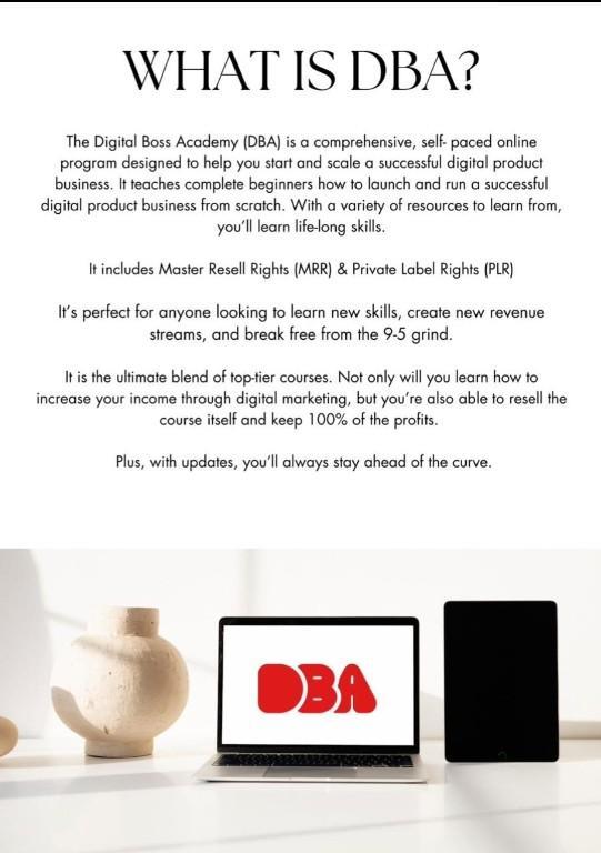 Digital Marketing Skill-Building Program - DBA Digital Boss Acad in Benoni - Image 1