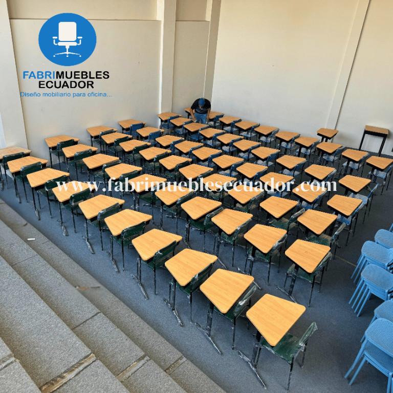 MESAS DE PUPITRES ESCOLARES - PERFECTAS PARA UNIVERSIDADES en Cayambe - Imagen 1