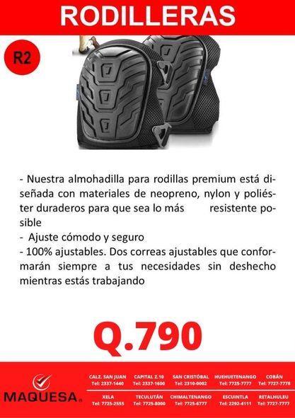 RODILLERA DE PROTECCIÓN R2 en Retalhuleu - Imagen 1