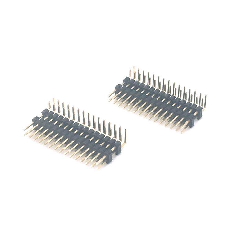 Pin header PH2.54 H2.5 double row double plastic 90DIP in Anchorage - Image 4