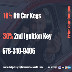 Dodge Key Replacement Acworth in Atlanta - Image 1