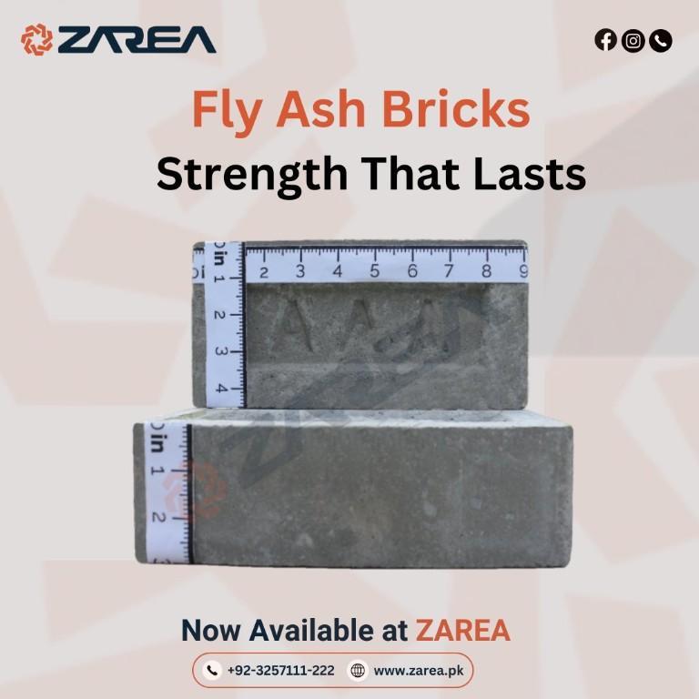 Fly Ash Bricks | Zarea Limited in Pakistan - Image 1