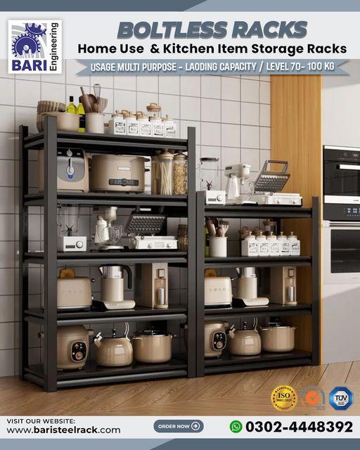 Home Use Rack | Home Rack | Kitchen Rack | Shop Display Rack in Lahore - Image 4