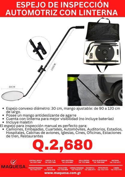ESPEJOS PARA INSPECCIÓN en Retalhuleu - Imagen 1