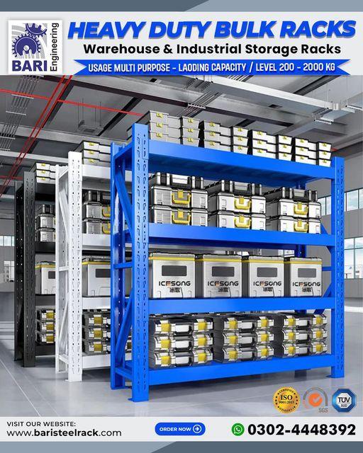 Heavy Duty Rack | Bulk Rack | Industrial Rack | Warehouse Stora in Lahore - Image 2