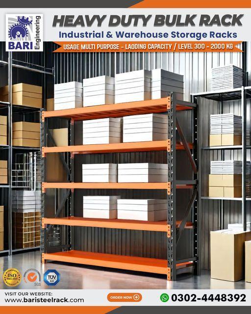 Heavy Duty Rack | Auto Parts Storage Rack | Spare Parts Storage in Lahore - Image 1