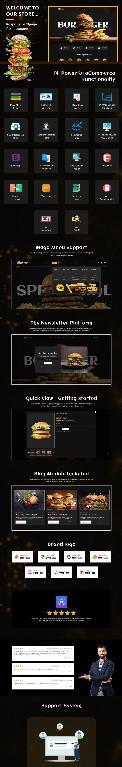 Excellent Burger - Responsive Prestashop Theme for eCommerce in Surat - Image 2