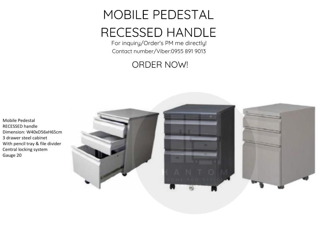 MOBILE PEDESTAL FLUSHED/ RECESSED HANDLE in Valenzuela - Image 2
