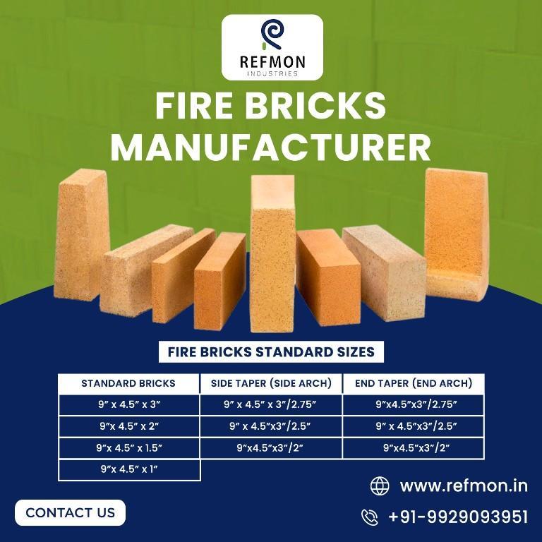 Order Fire Bricks from Refmon Industries in Alwar - Image 3