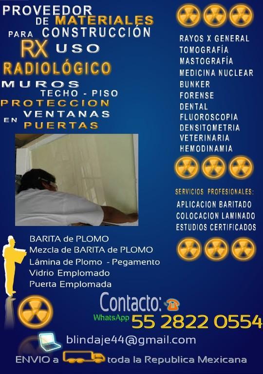 Vidrio Emplomado para proteccion RX blindaje en México - Imagen 14