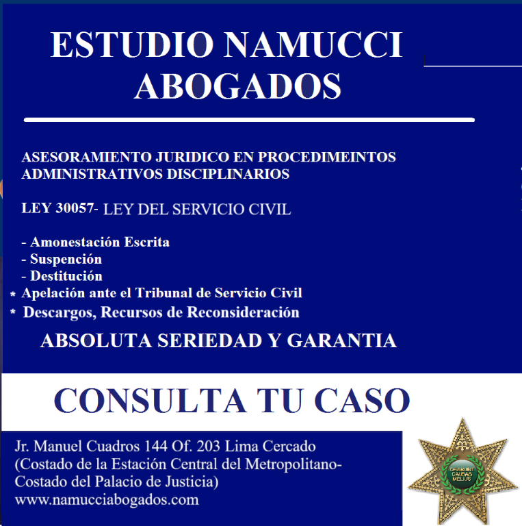 PROCEDIMIENTO ADMINISTRATIVO DISCIPLINARIO-PAD en Lima - Imagen 2