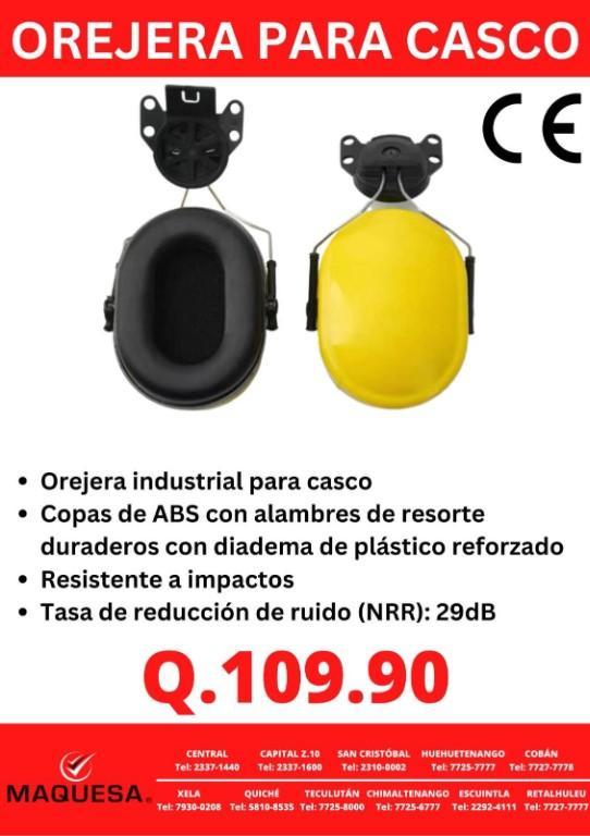 OREJERAS PARA CASCO CERTIFICADOS en Guatemala - Imagen 2