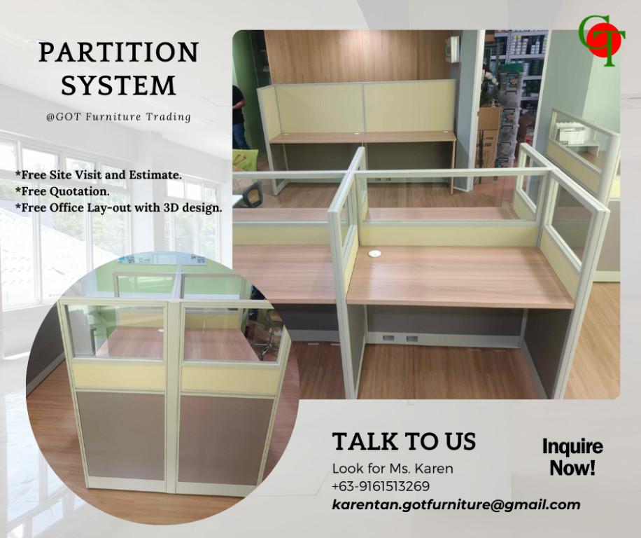 Customizable Workstation | Office Table | BPO Cubicles. in Malate - Image 1