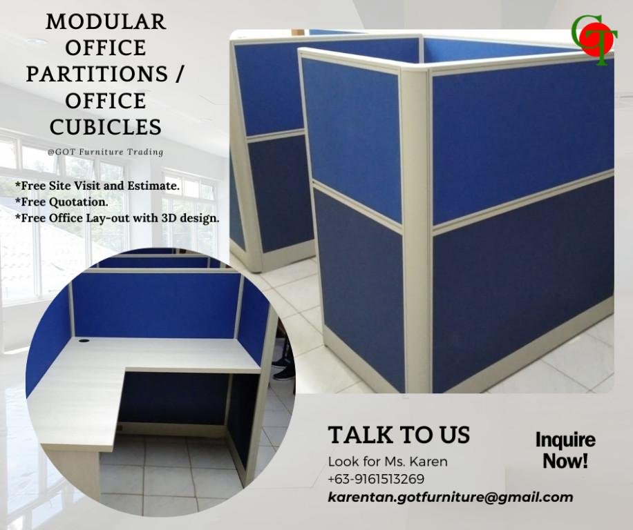 Customizable Workstation | Office Table | BPO Cubicles. in Malate - Image 2
