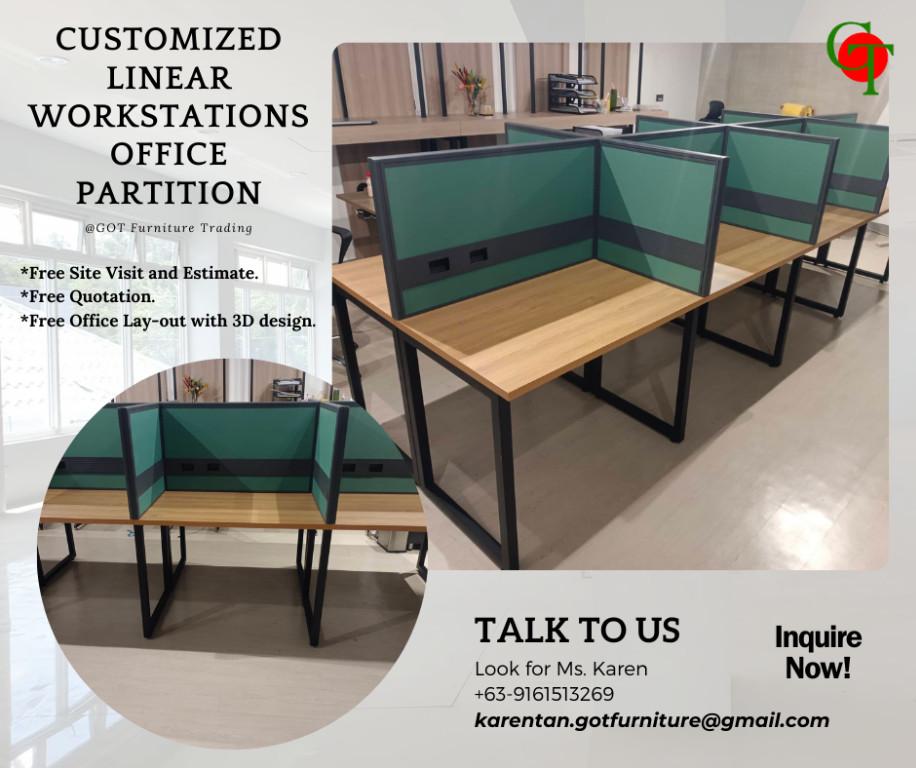 Customizable Workstation | Office Table | BPO Cubicles. in Malate - Image 3