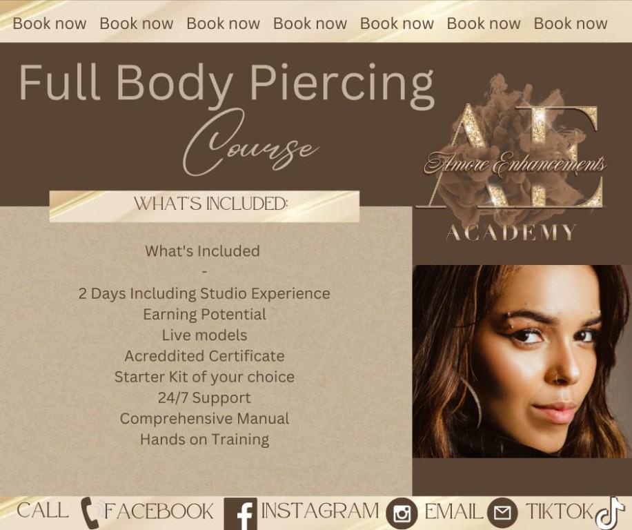Full Body Piercing Course in Littleborough - Image 1