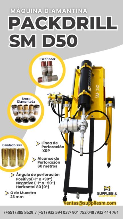 PACKDRILL | MÁQUINA DIAMANTINA | PERFORACIÓN 60 METROS PE en Perú - Imagen 2