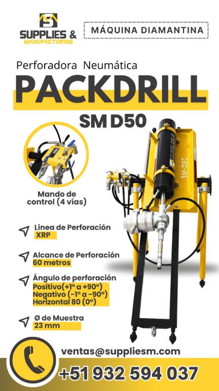 PACKDRILL | PERFORACIÓN DIAMANTINA | MÁQUINA NEUMÁTICA en Perú - Imagen 2
