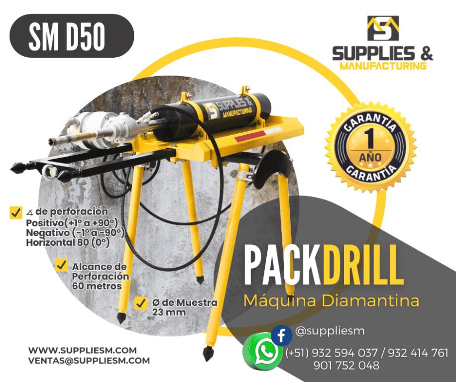 PERFORADORA NEUMÁTICA PACK DRILL PARA ROCAS FRACTURADAS PE en Perú - Imagen 1