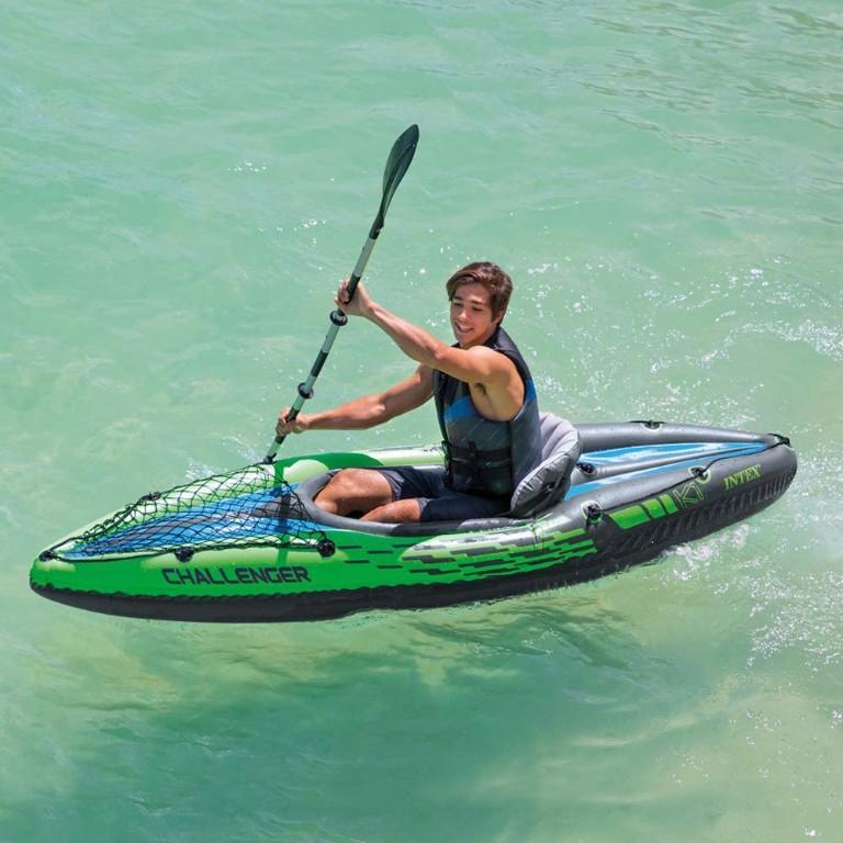 Intex Sports Challenger K1 Inflatable Kayak in Australia - Image 2