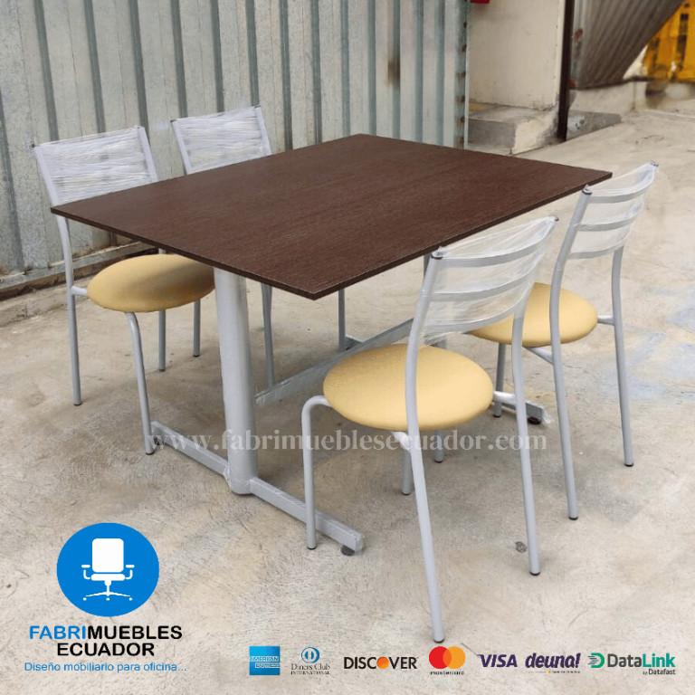 JUEGOS DE COMEDOR DISEÑOS MODERNOS en Cayambe - Imagen 4