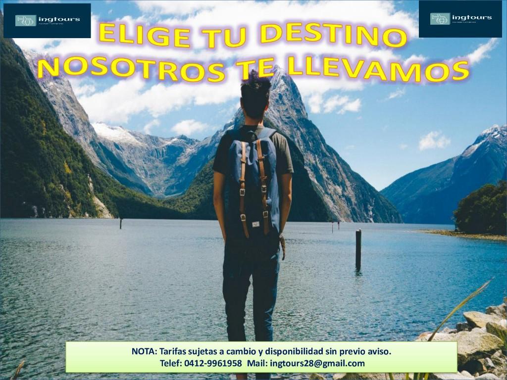 PASAJES NACIONALES E INTERNACIONALES CONECTAMOS CULTURAS en Caracas - Imagen 6