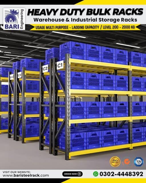 Warehouse Heavy Duty Rack | Logistics Warehouse Rack | Pharma In in Lahore - Image 1