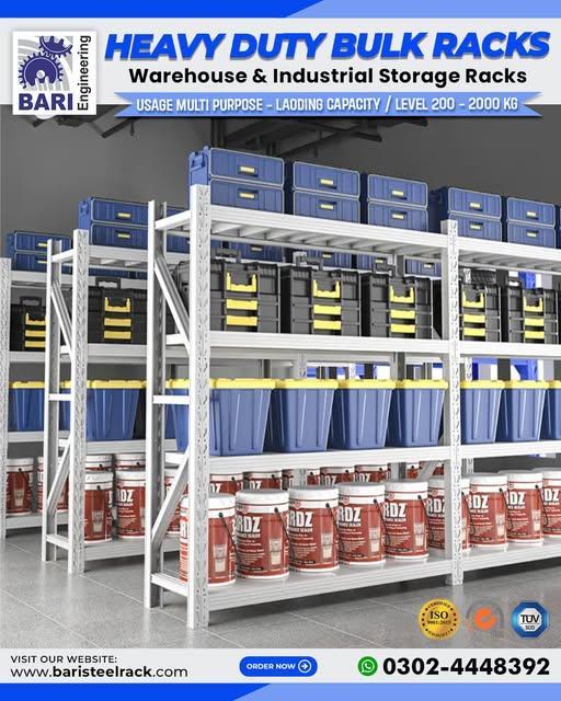 Warehouse Heavy Duty Rack | Logistics Warehouse Rack | Pharma In in Lahore - Image 2