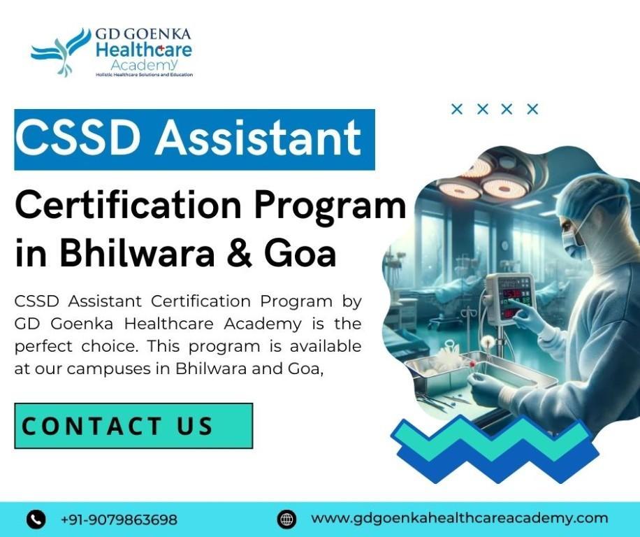 CSSD Assistant Certification Program by GD Goenka Healthcare in Ajmer - Image 1