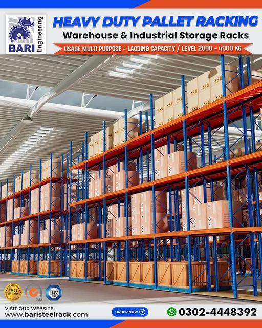Logistics Warehouse Rack | Warehouse Storage Solution | Warehous in Lahore - Image 2