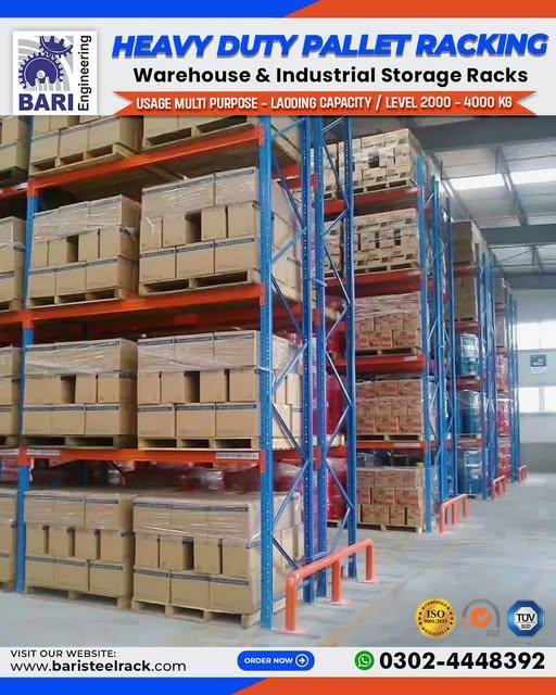 Logistics Warehouse Rack | Warehouse Storage Solution | Warehous in Lahore - Image 4