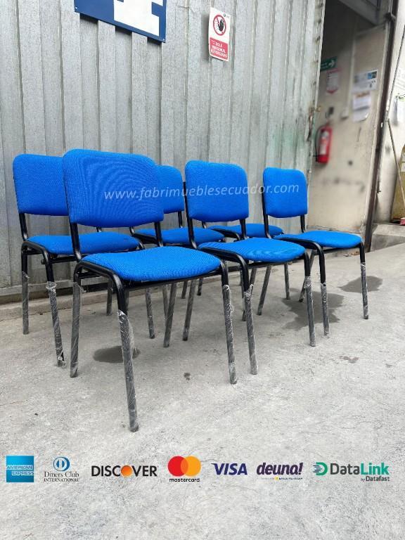 SILLAS FIJAS MULTIUSOS - PERFECTAS PARA OFICINAS, COLEGIOS Y MÁS en Cayambe - Imagen 4