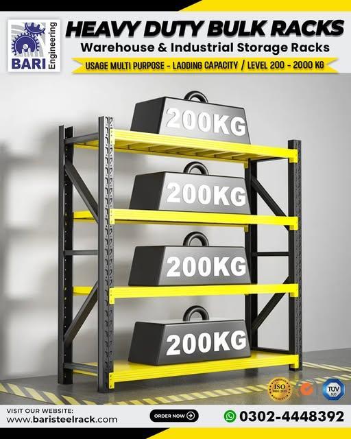 Workshop Rack | Auto Parts Storage Rack | Spare Parts Storage Ra in Lahore - Image 4
