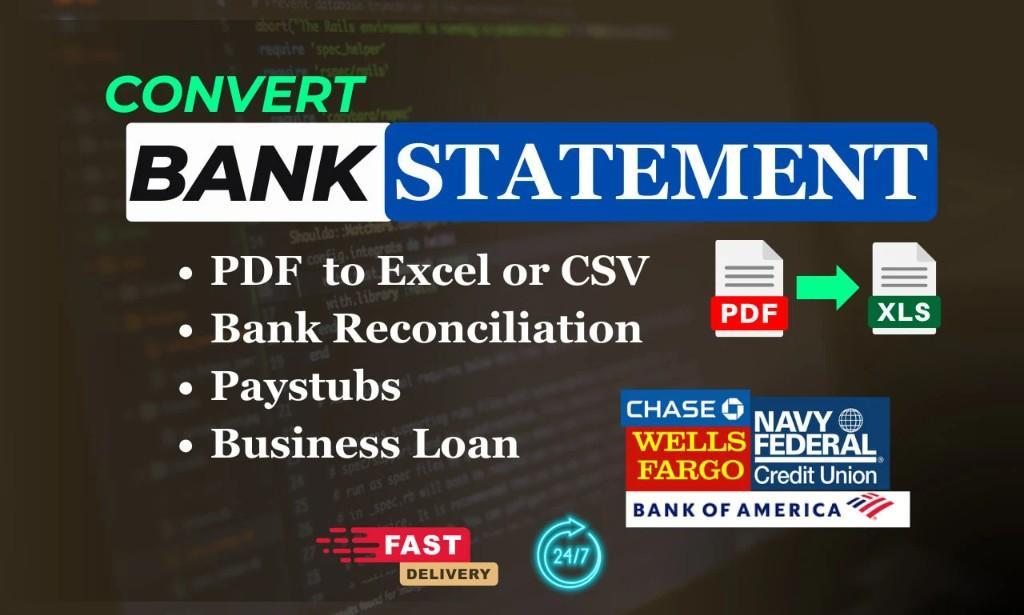 Professional Financial Documentation Services – Bank Statements, in Brooklyn - Image 3