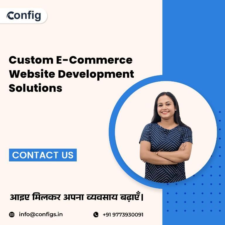 custom e-commerce website development solutions in Greater Noida - Image 1