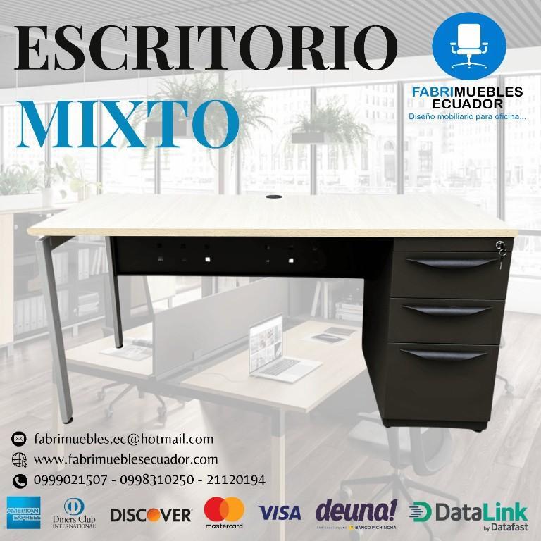 ESCRITORIOS PARA OFICINA MODERNOS - SOMOS FABRICANTES DIRECTOS en Cayambe - Imagen 1