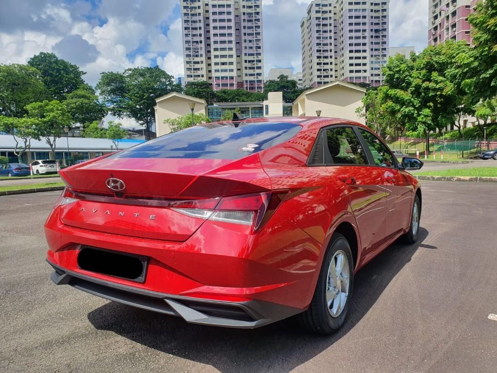 2020 Hyundai Avante CAR RENTAL in Singapore - Image 4