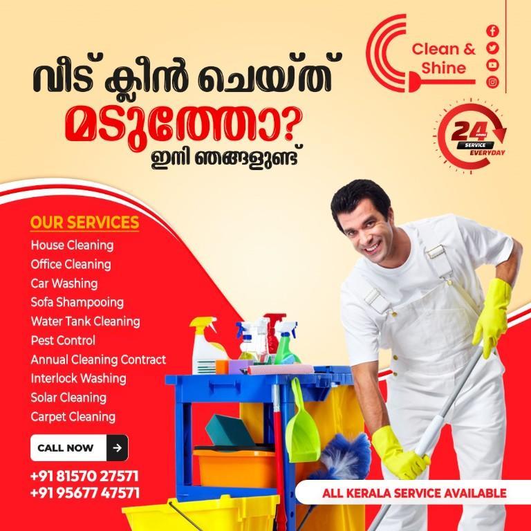 Clean & Shine Housekeeping Service in Kaudiar - Image 1