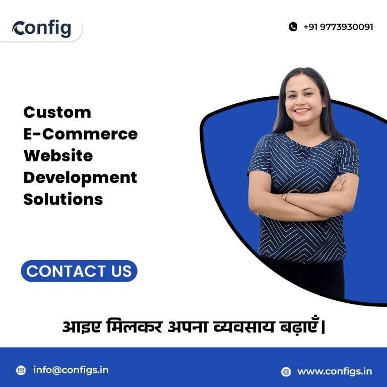 custom e-commerce website development solutions in Greater Noida - Image 1