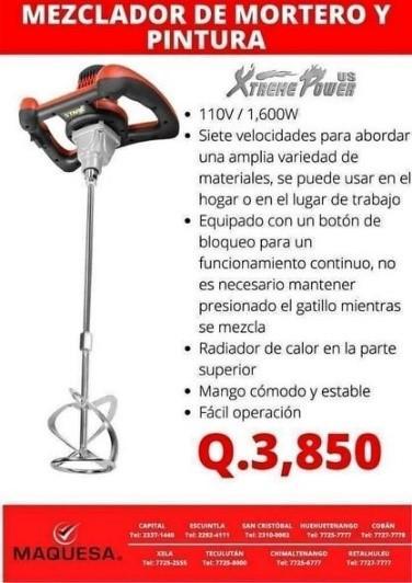 MEZCLADORA PORTATIL en Retalhuleu - Imagen 3