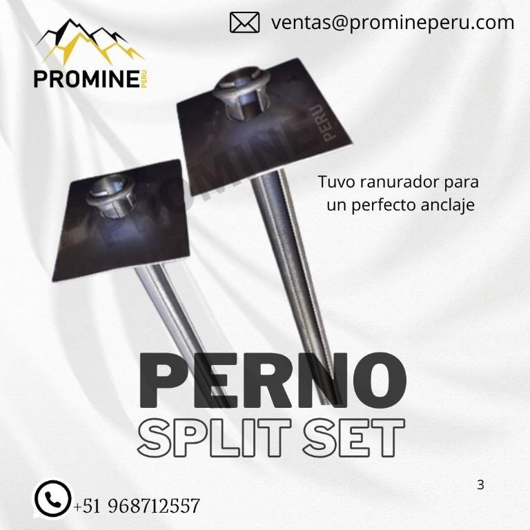 SPLIT SET MINERO CON PLACAS- PROMINE PERU en Nazca - Imagen 1