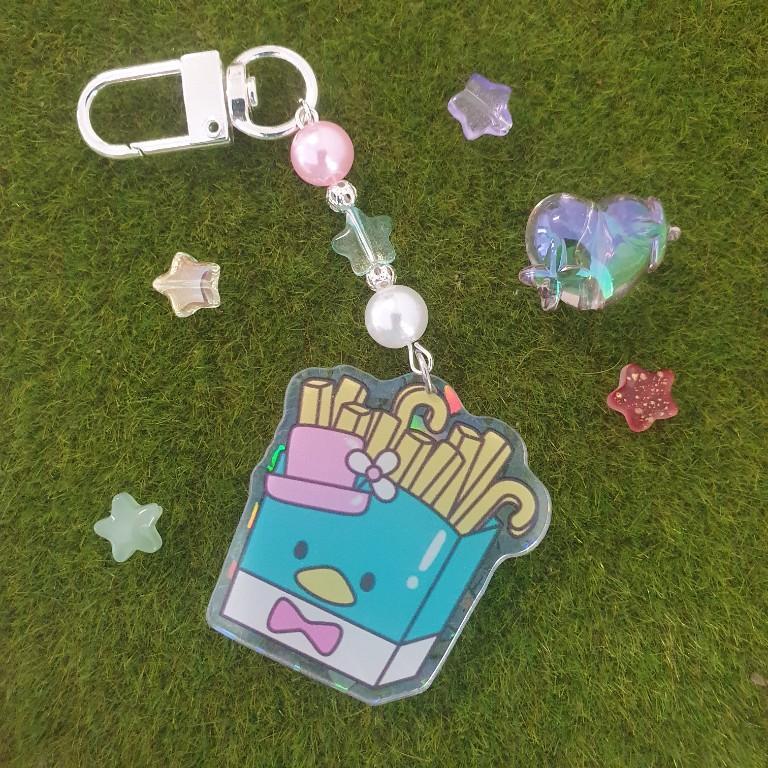 Cute Cartoon Character Holographic Keychain in Geylang - Image 2