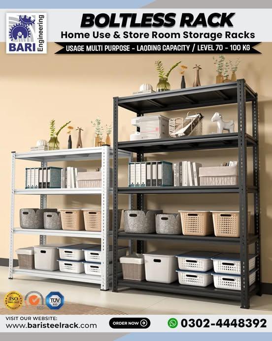 Storage Rack | Boltless Storage Rack | Store Room Rack | Store R in Lahore - Image 2