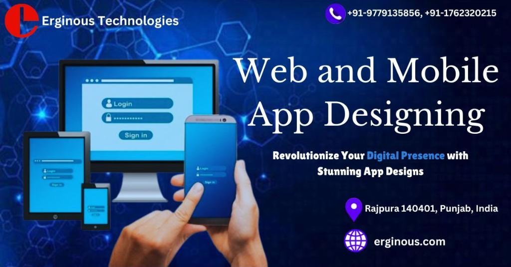 Web And Mobile App Designing Company In Rajpura- Erginous Tech in Ambāla - Image 1