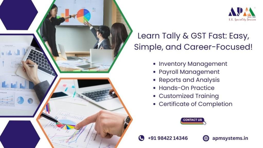 Best Tally Course in Coimbatore – APM Systems in Peelamedu - Image 1