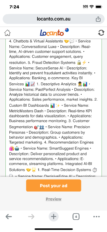 Artificial Intelligence & Bi Services Entreprenuer in Glenroy - Image 10