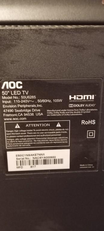 Smart TV led aoc en La Florida - Imagen 3