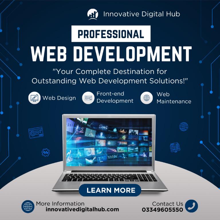 30 Off Web Development Services | Innovative Digital Hub in Abbottabad - Image 1