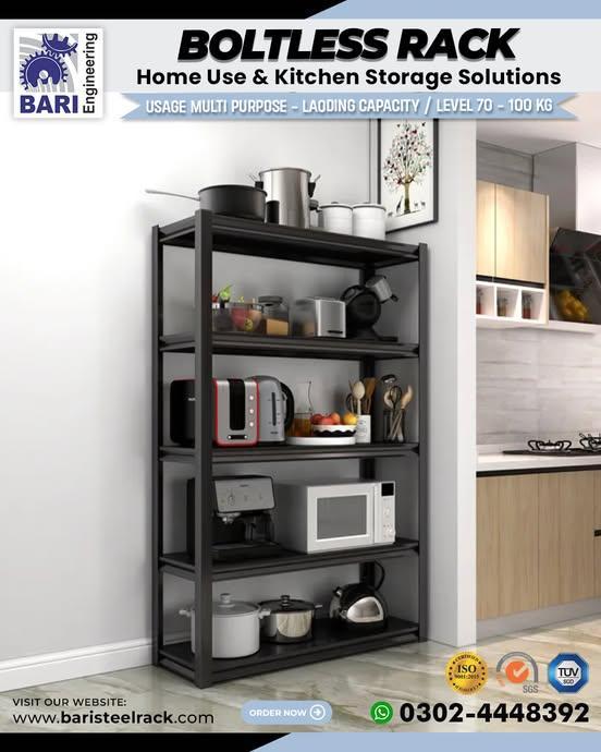 Kitchen Rack | Kitchen Storage Rack | Store Room Rack | Store Ra in Cantonment - Image 3